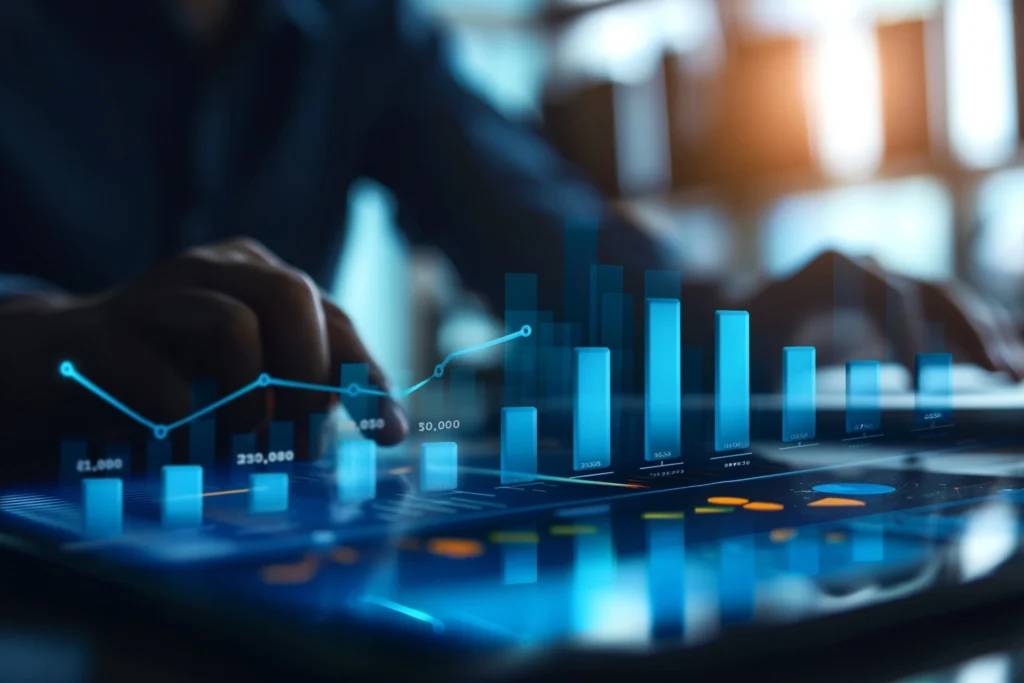 digital marketing sale analysis business development finance analyst analyzing sale data business